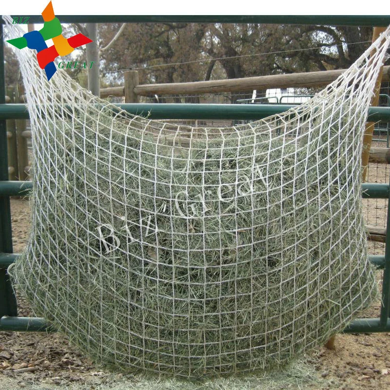 Knotless Hay Net Net for Animal