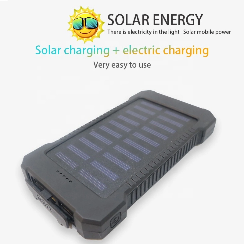 Chargeur solaire étanche extérieur USB 100 000 mAh