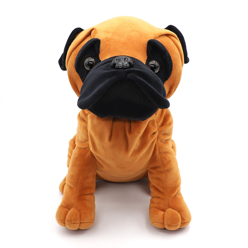 Al por mayor Mini Cute Bulldog Plushie relleno Animal Plush Toys Pug Perro