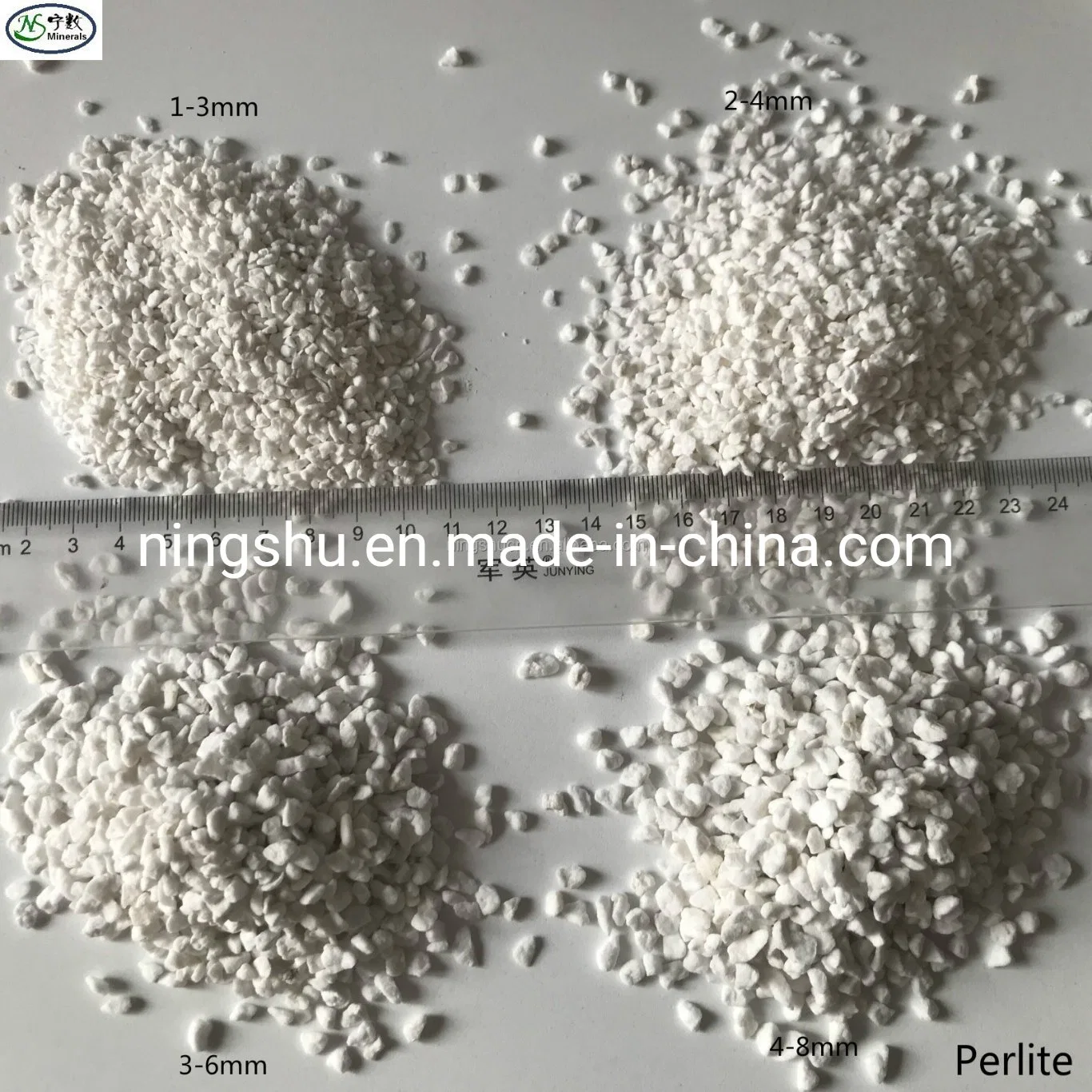 3-6mm, 4-8mm Premium Expanded Perlite pour la plantation agricole et horticole