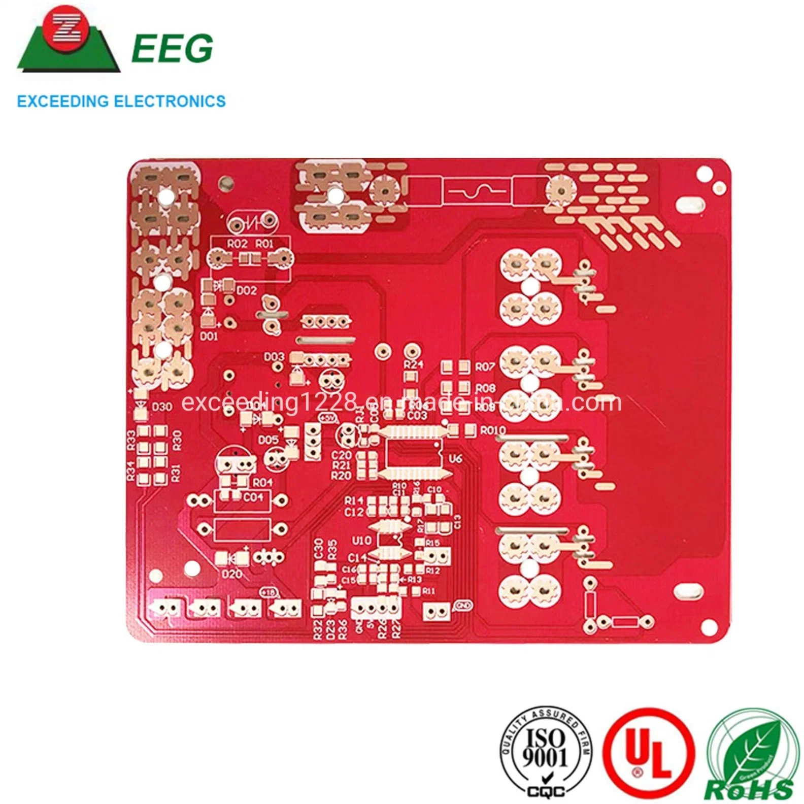 Asamblea PCB multicapa la placa de circuitos electrónicos Diseño de PCB Servicio de fabricación de PCB