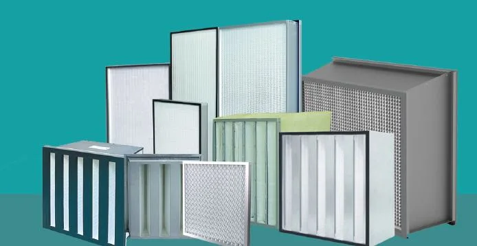 Washable Pleated Pre Panel Filter HEPA Filter with G3/G4/M5 (EN779) Air Filter for Hospital/Electronics and Cleanroom