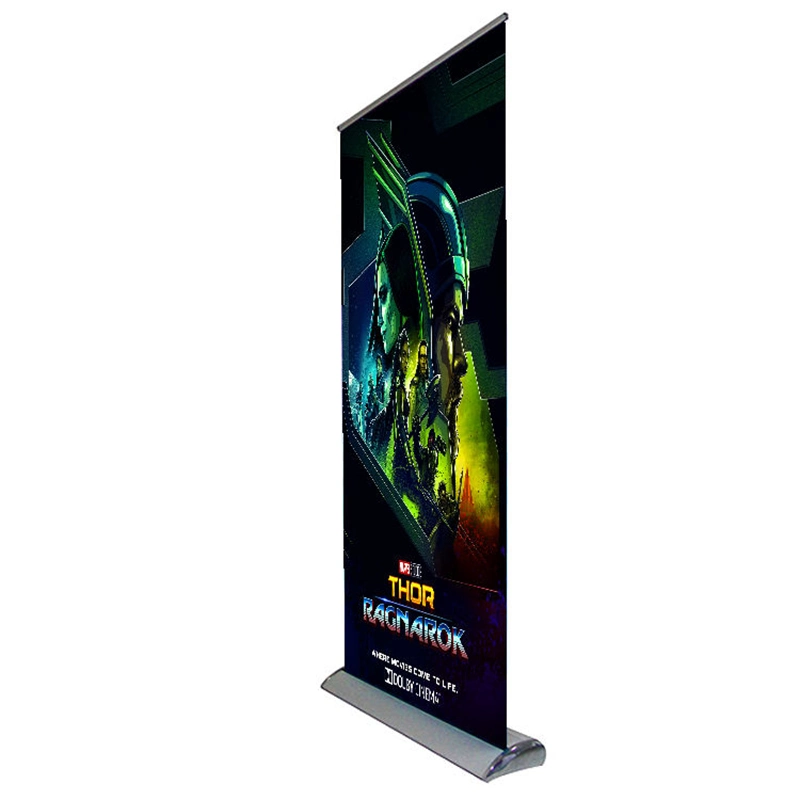 Tradeshow Exhibition Display Scrolling Information Banner Stand