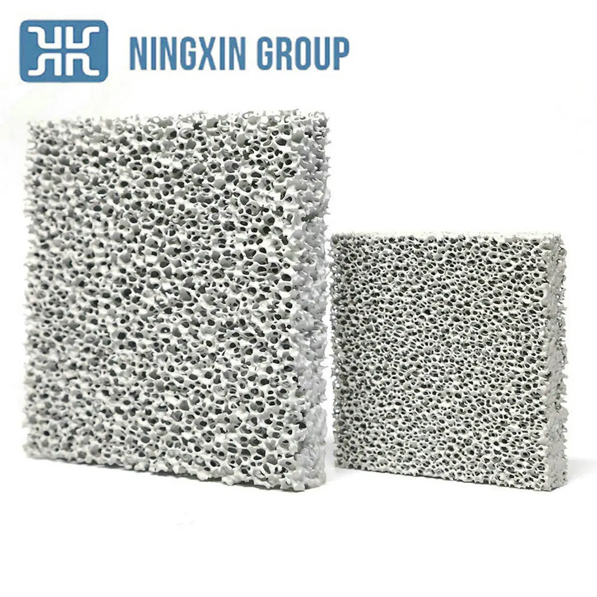 Sic Ceramic Foam Filter 10-40 Ppi Aluminium Casting Silicon Carbide Ceramic Plates