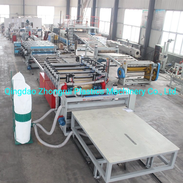 Bath Cabinet Board Machinery Equipment /PVC Advertising Board Production Line