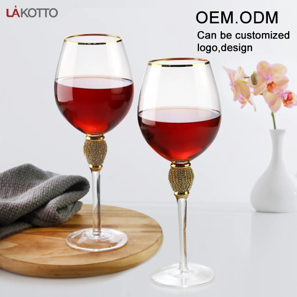 Whole Sale Party Luxury Design Wine Glass Goblet Champagne Glass Goblet