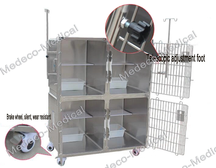 Clinic Economic Medical Combined Stainless Steel Pet Cage Medy-01