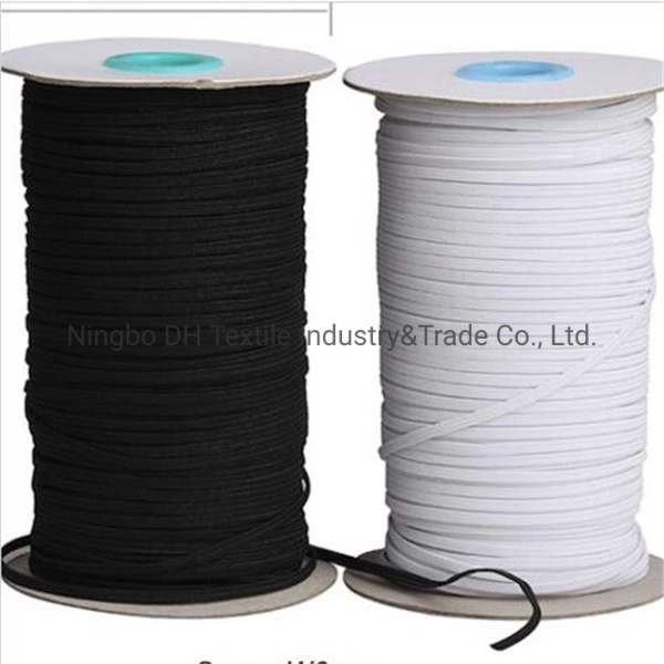 High Quality Knitted Elastic Woven Elastic Waistband for Underwear Factory in China Elastic Braid Tape