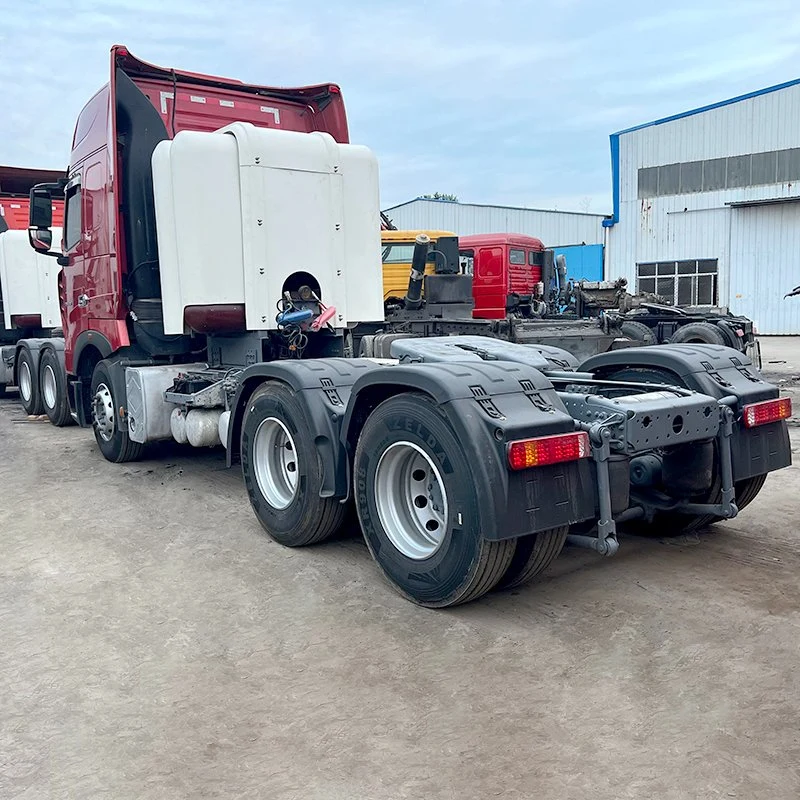 Red Available 2018 Used Original Sinotruk Sitrak C7 430HP CNG 6X4 Tractor Tow Trucks for Kyrgyzstan