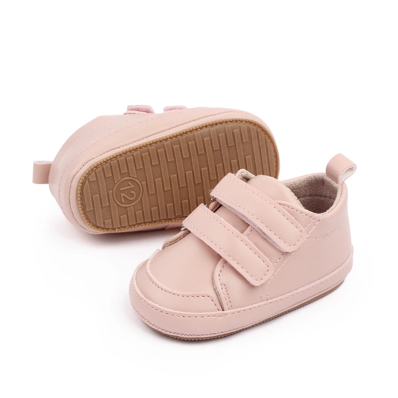 PU Leather Baby Toddler Walking Shoes