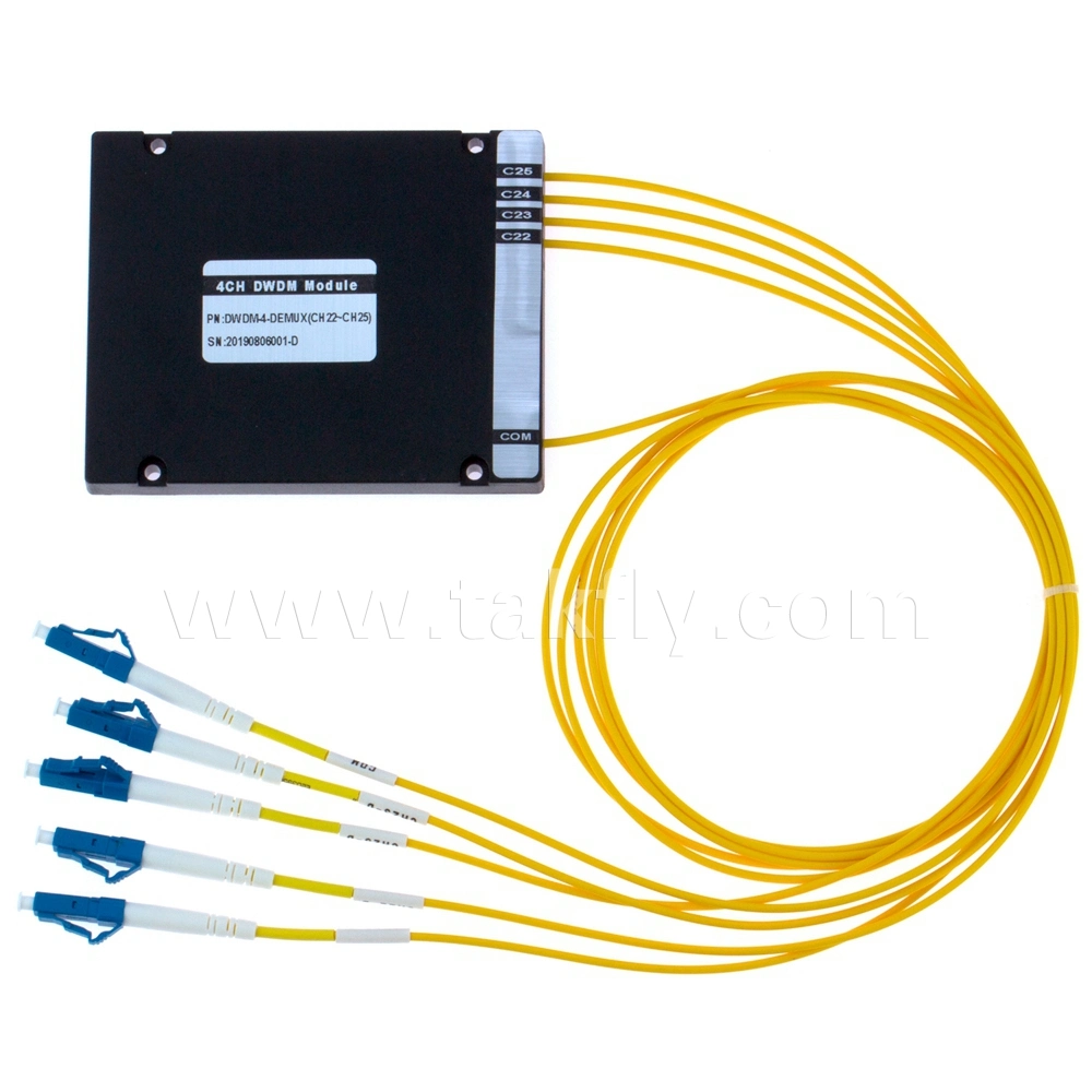 4 Channel CWDM Mux&Demux in ABS Box Wdm Product