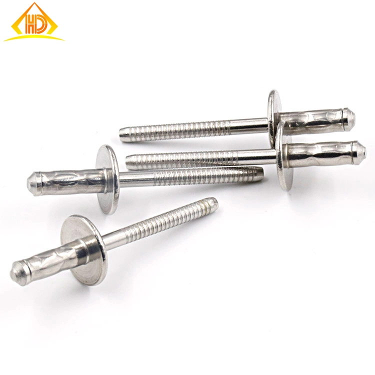 Good Quality Large Head Single Ungrip Blind Rivets 32mm Stainless Steel
