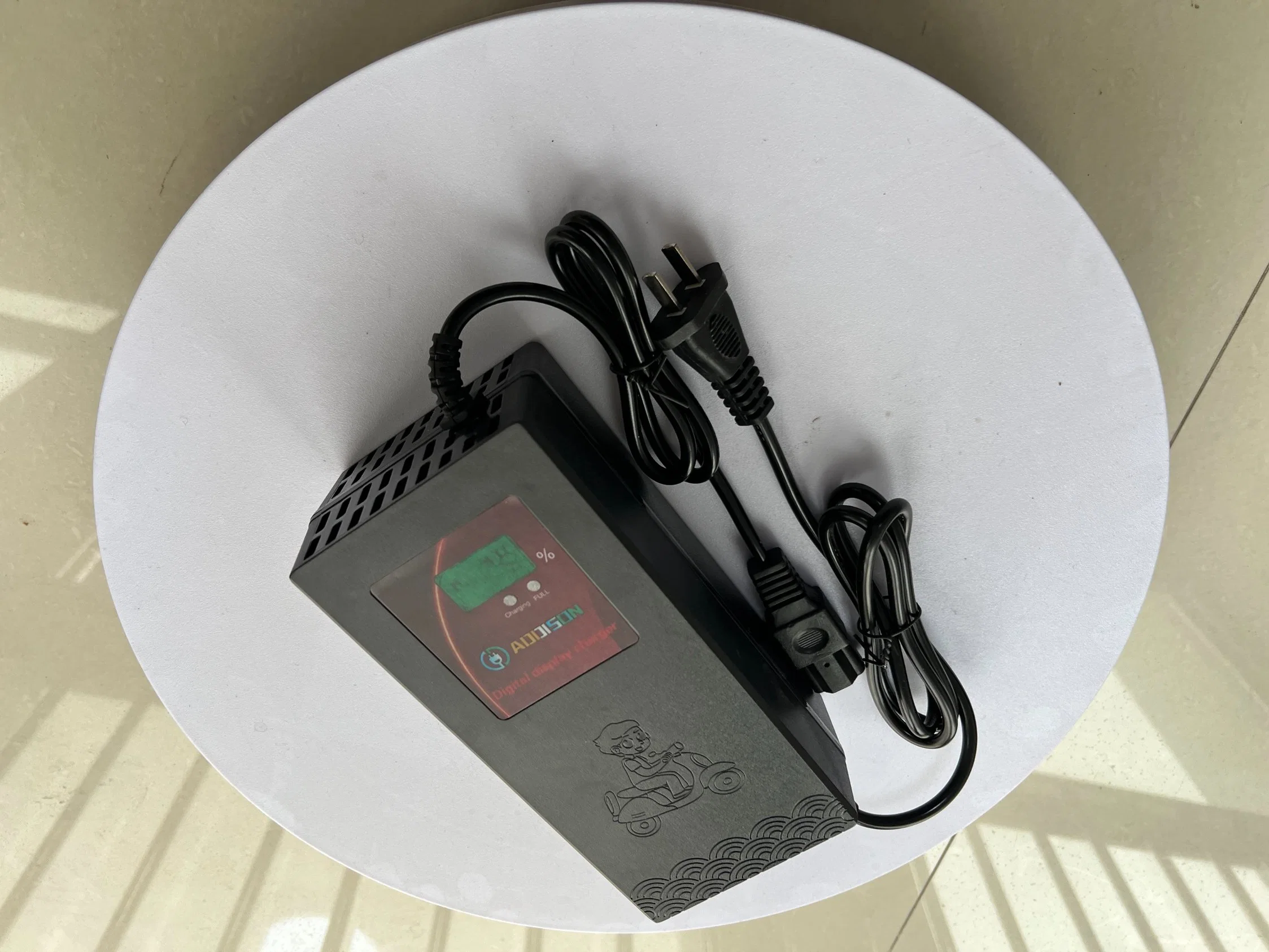 2A 5A 8A 12V 24V 36V Small Auto Car Lead Acid Battery Charger with Intelligent Display