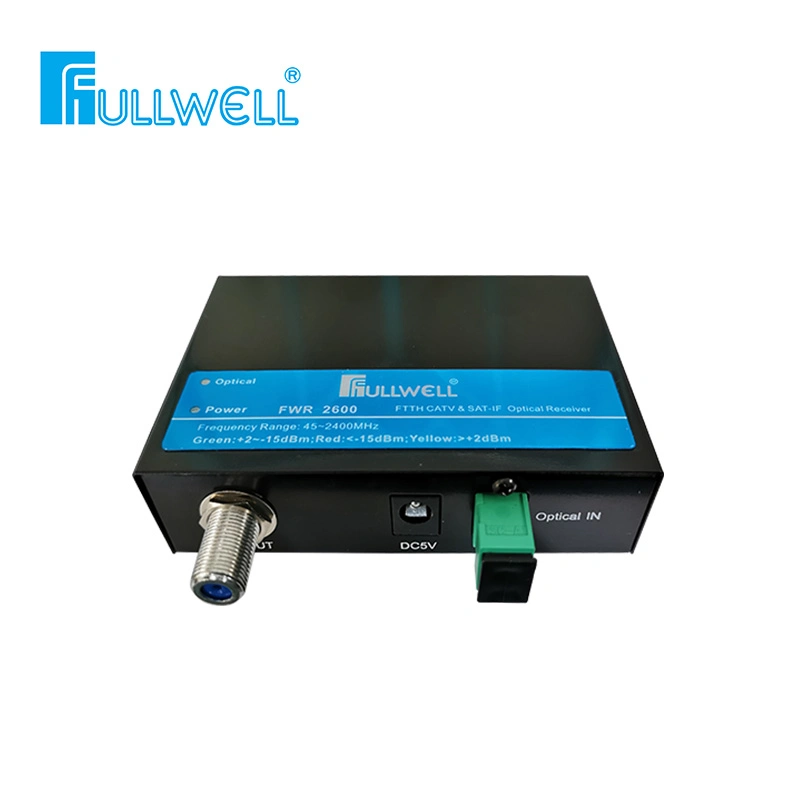 Fullwell Hot Sale CATV+Satellite TV Optical Receiver