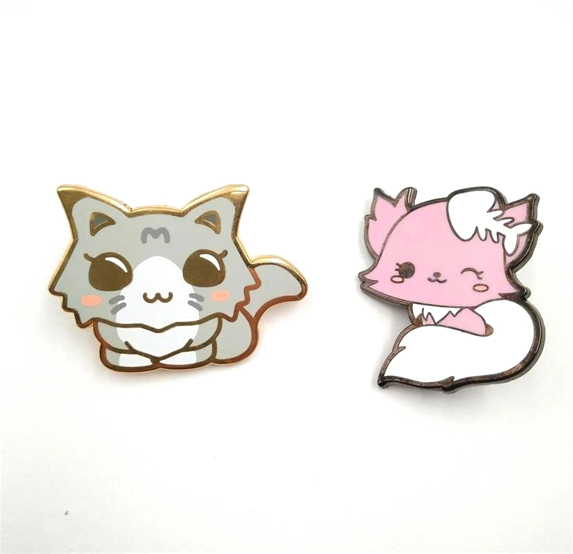 Cute Cartoon Mini Custom Logo Hard Enamel Pin