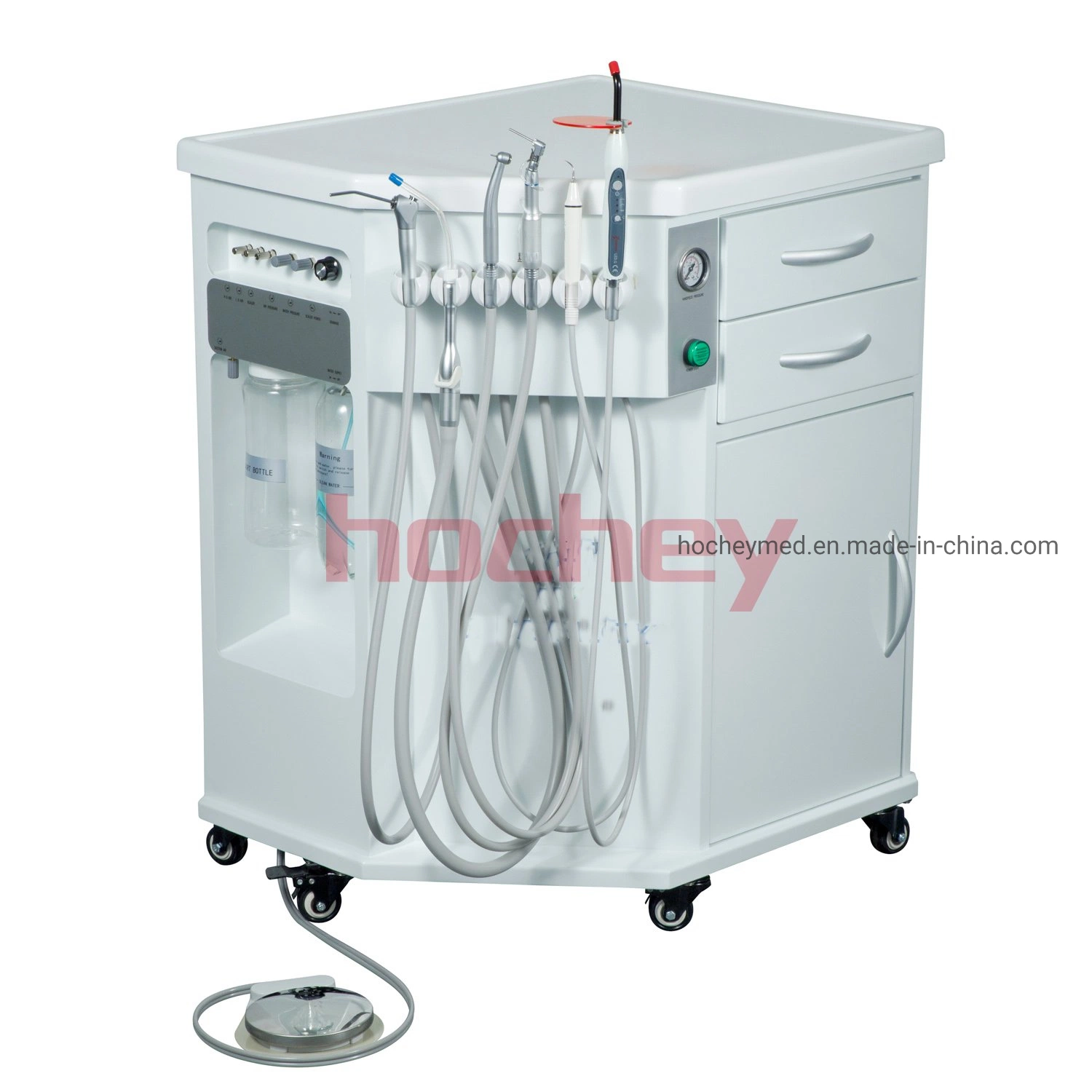 Hochey Medical China Best Price Mobile Dentist Chair Portable Dental Unit for Dental Clinic