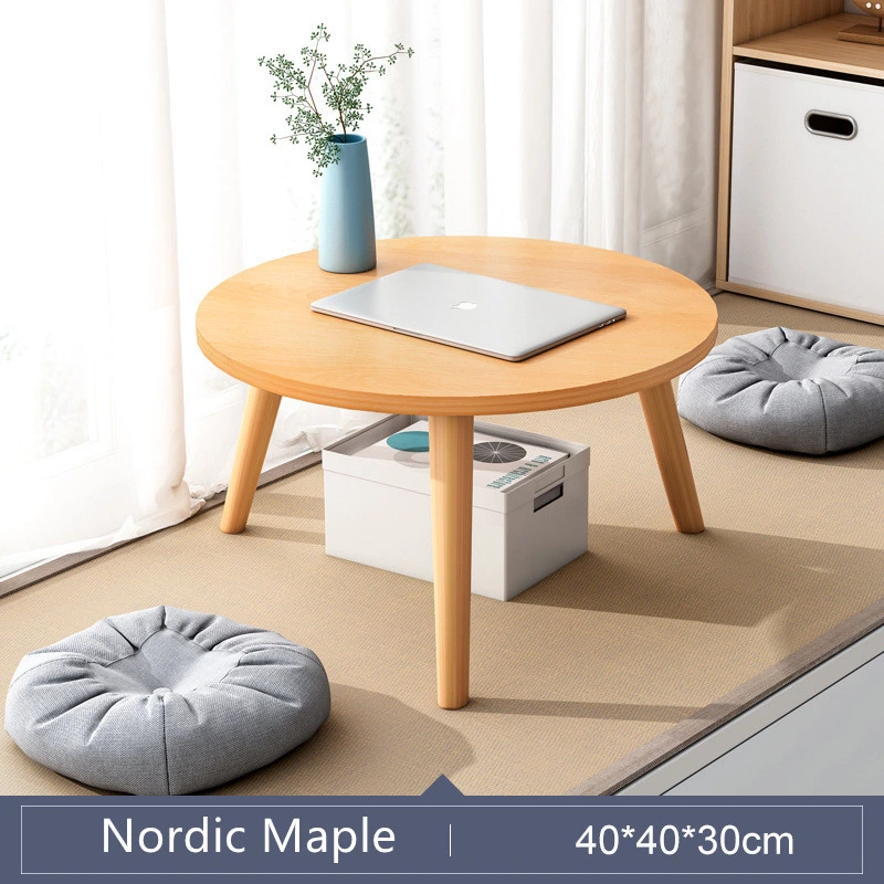 Nordic Bay Window Small Coffee Table, Small Apartment Home Multifunctional Modern Minimalist Creative Light Luxury Furniture 0012