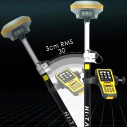 Le récepteur GPS GNSS Système RTK GPS L1, L2 avec écran tactile