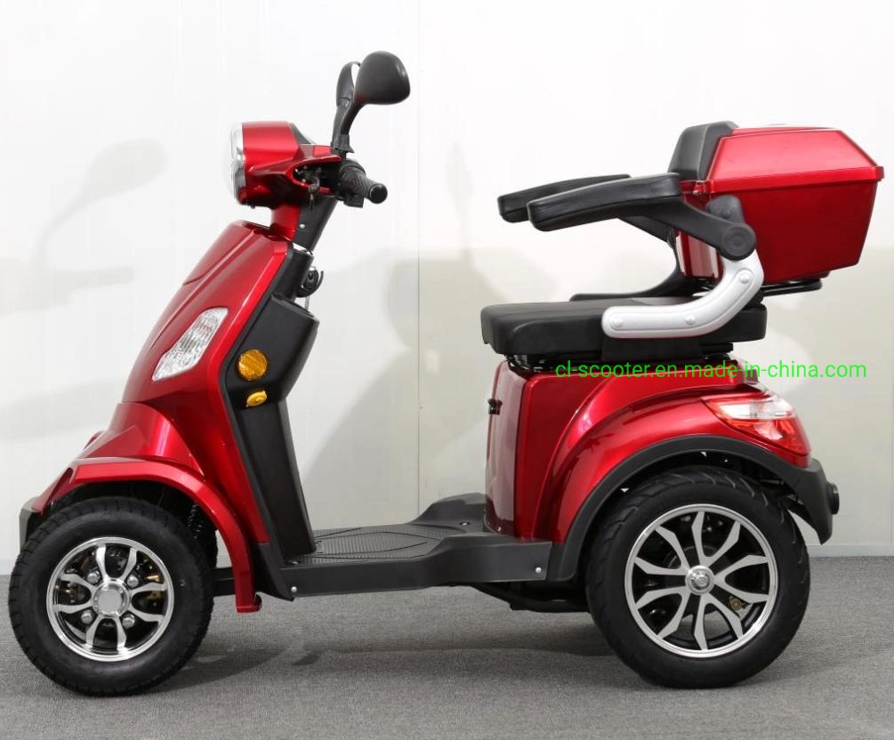 Outdoor Travel Disabled EEC 4 Wheel Electric Mobility Scooter Low Speed