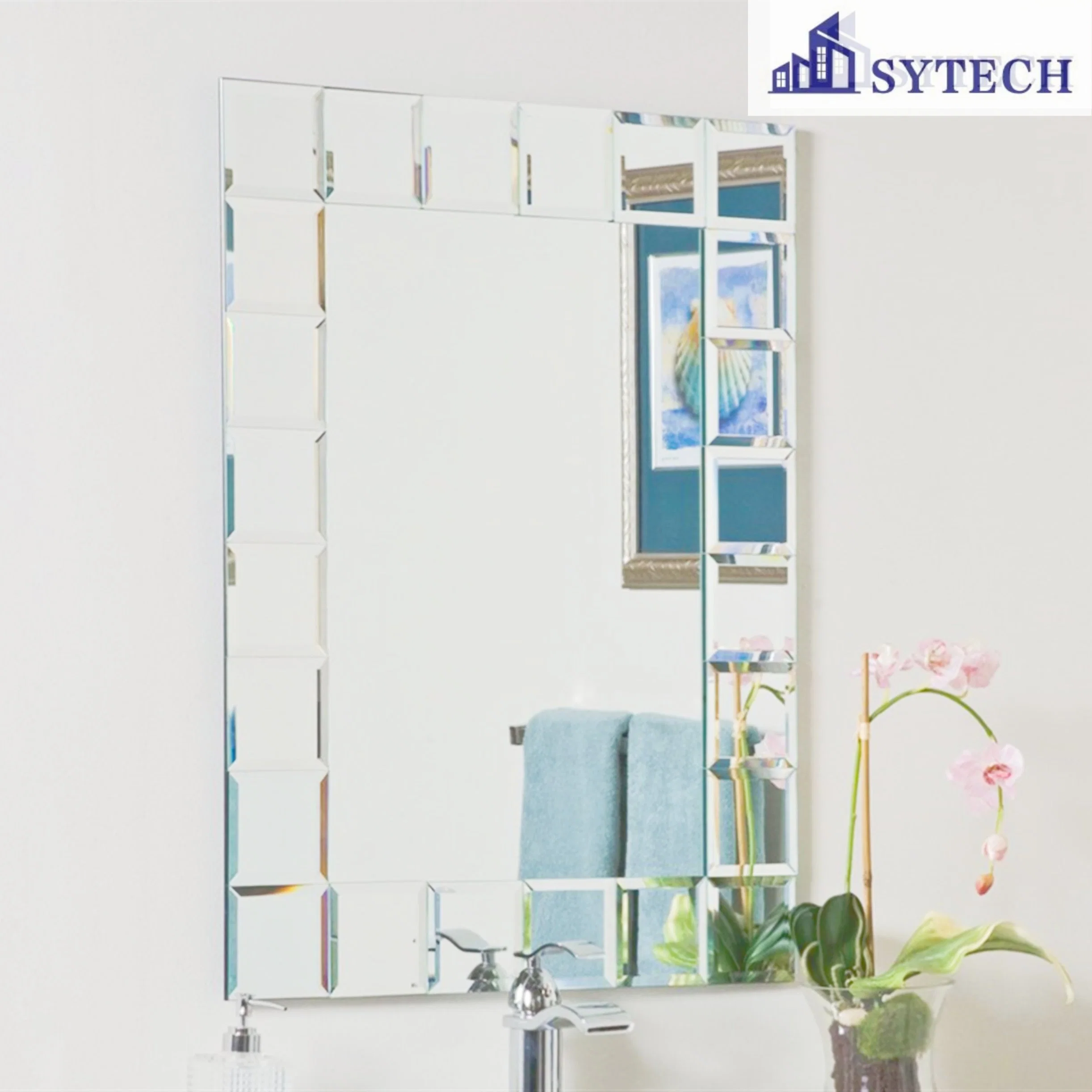 Aluminium/Copper Free/Laminated/Solar/Front First Surface/Antique/Rear View/Chrome/One Way/Irregular/LED/ Smart Mirror/ Bathroom Mirror/Colored/Convex