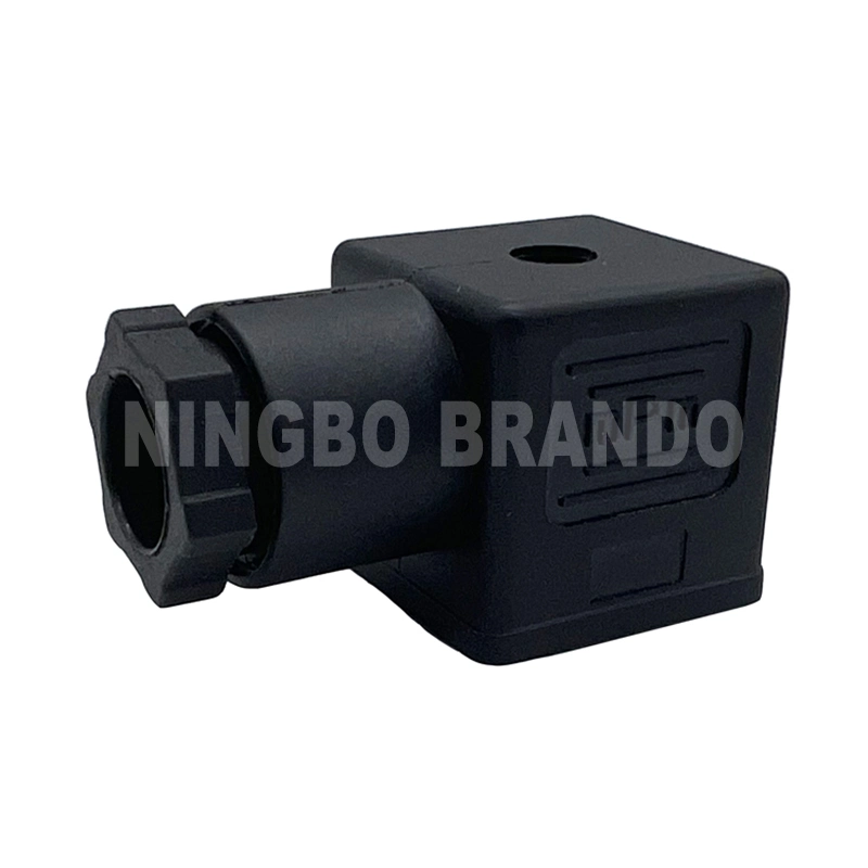 AC DC IP65 IP67 MPM DIN 43650 Forma A B C de la bobina de válvula de solenoide de Conector con cable LED43650DIN DIN DIN43650B43650C