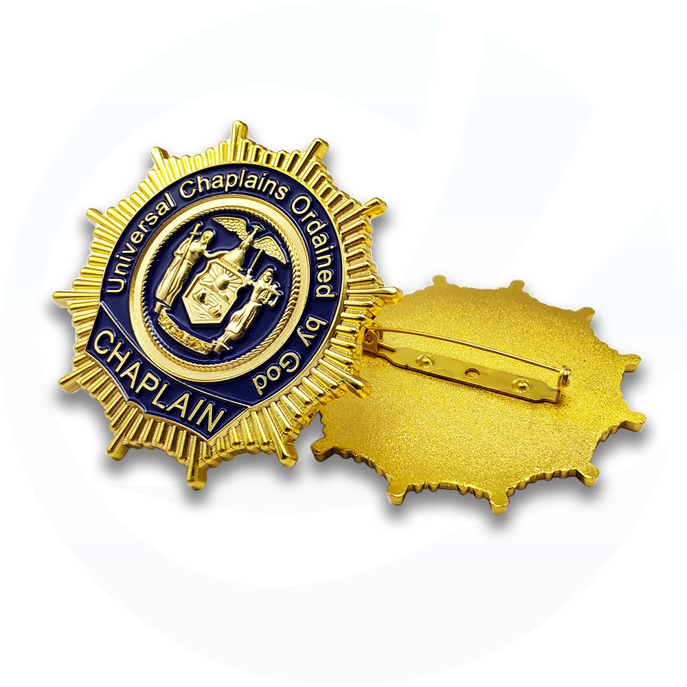 Manufacturers Provide School Police Pin Button Badge for Promotional Item