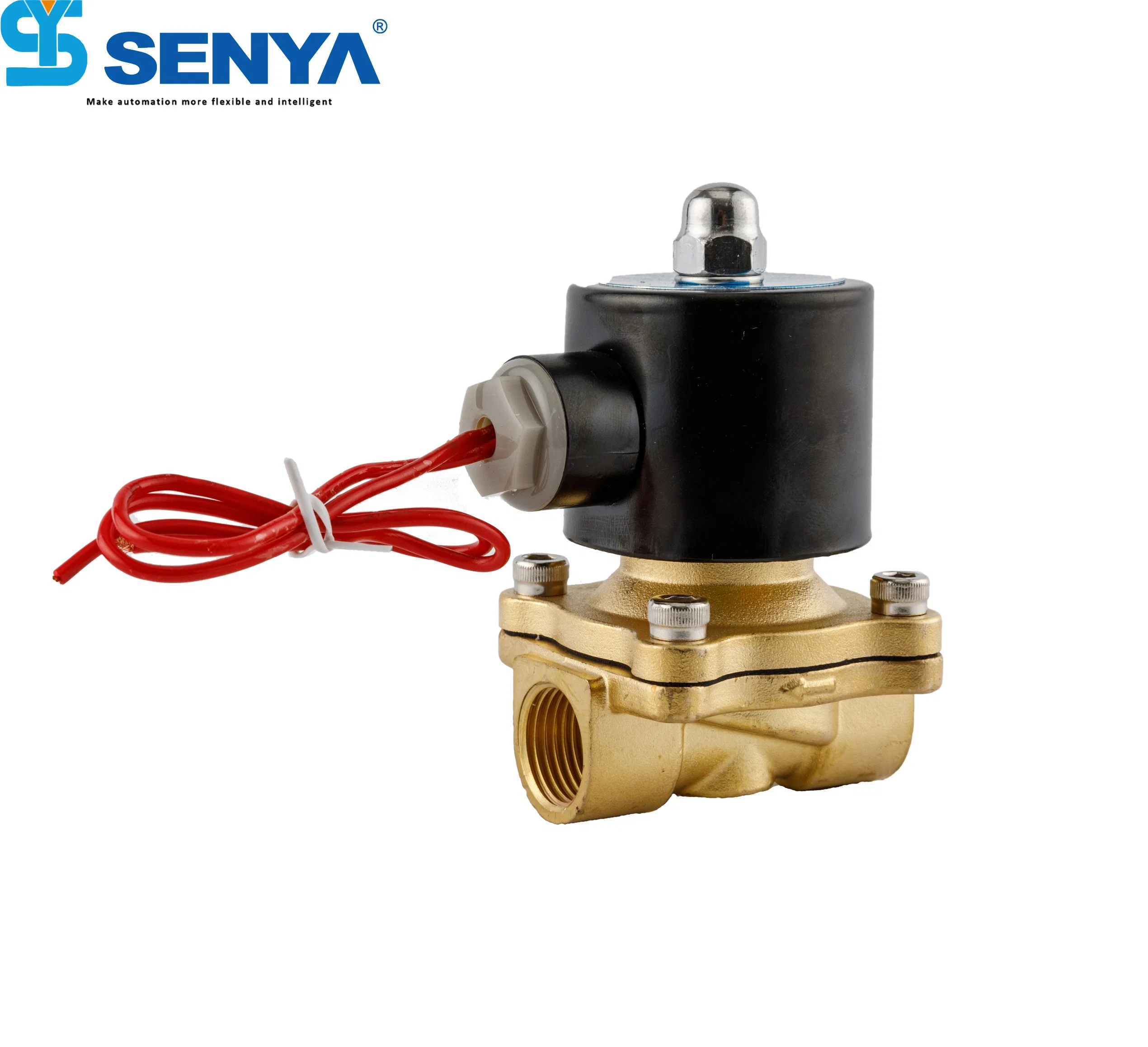 Senya Pneumatic hohe Qualität hohe Zufriedenheit chinesischen Lieferanten 2W Serie Flow Steueranwendung Wasser Elektromagnetventil 2/2-Wege-Magnetventil