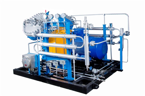 Explosion-Proof Natural Gas Oil Gas Piston Diaphragm Compressor for Oil Field