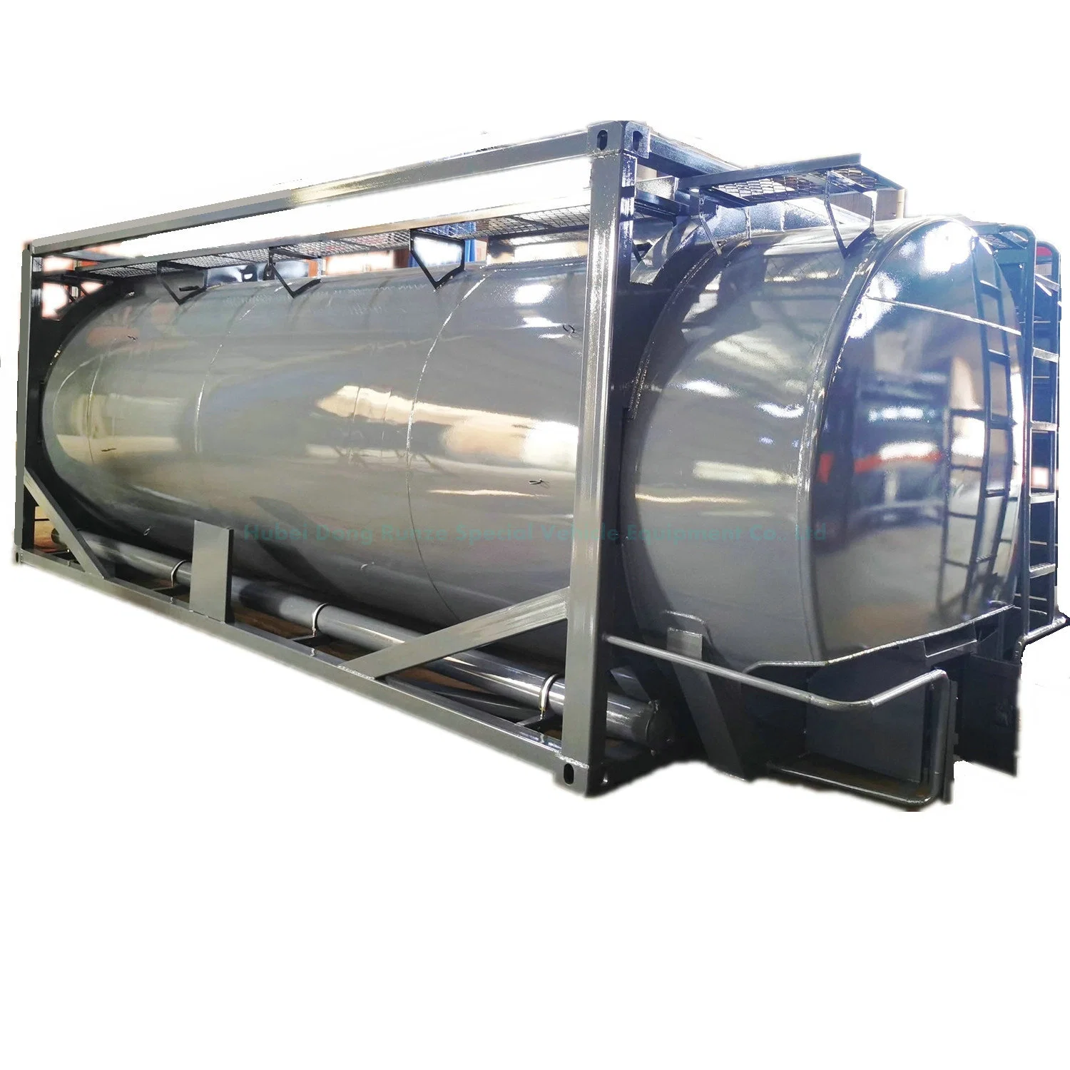 Swap Lining PE 20FT PAC ISO Tank Container for Transport 26kl Water Purifying Agent Polyaluminium Chloride Q235B+LLDPE