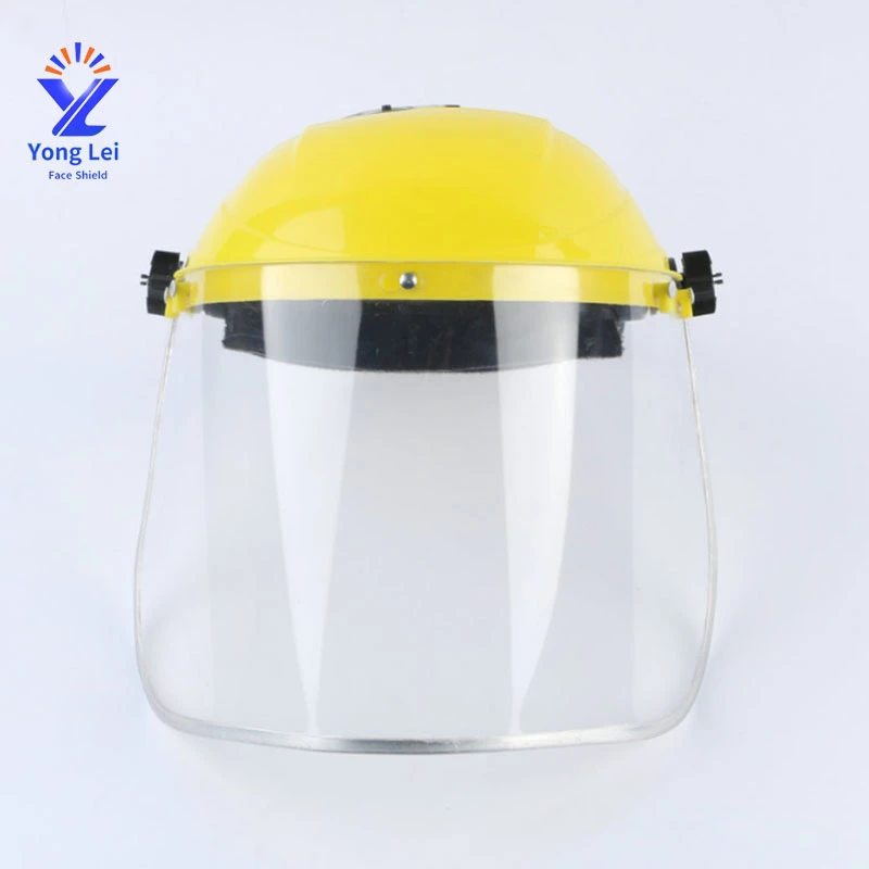 Wholesale Safety Industrial Face Shield Factory Price Anti-Fog Full Face Shield Super Protective Head Cover Transparent Safety Face Mask