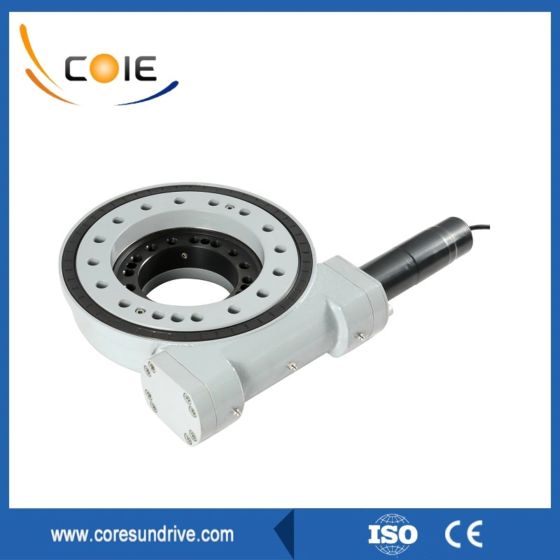 Custom Slewing Drive for Solar Panel with DC Motor or Hydraulic Motor