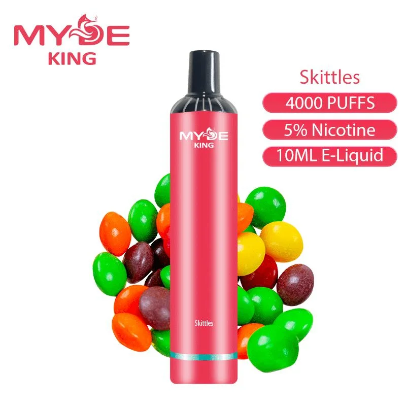 2022 Hotsale Vape Myde King 4000puffs Disposable/Chargeable E Cigarettes Wholesale/Supplierr with 12 Fruit Flavors