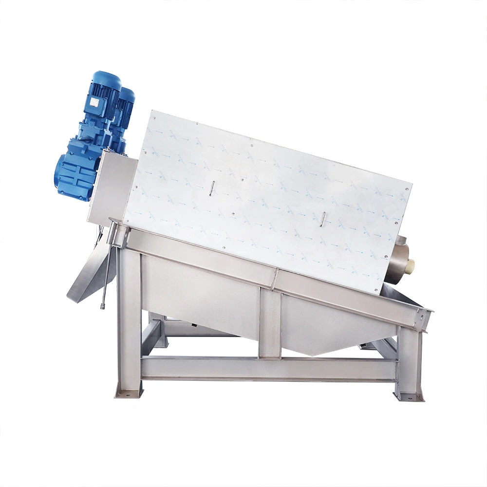 CE/ISO Sludge Dewatering Screw Filter Press Solids-Liquid Separation for Oily Sludge /Palm Oil Mill Effluent/Food/Oilfield/Sludge/Petroleum/Pome