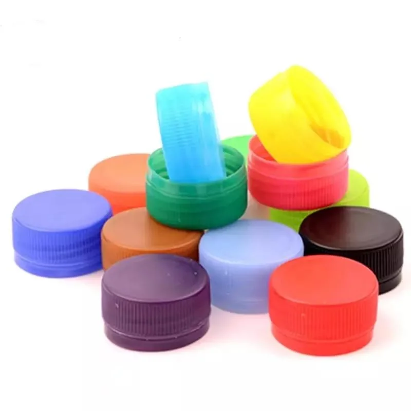 28mm Pco1881 1810 Plastic Blue White Disposable Drinking Water Spill Proof Bottle Caps