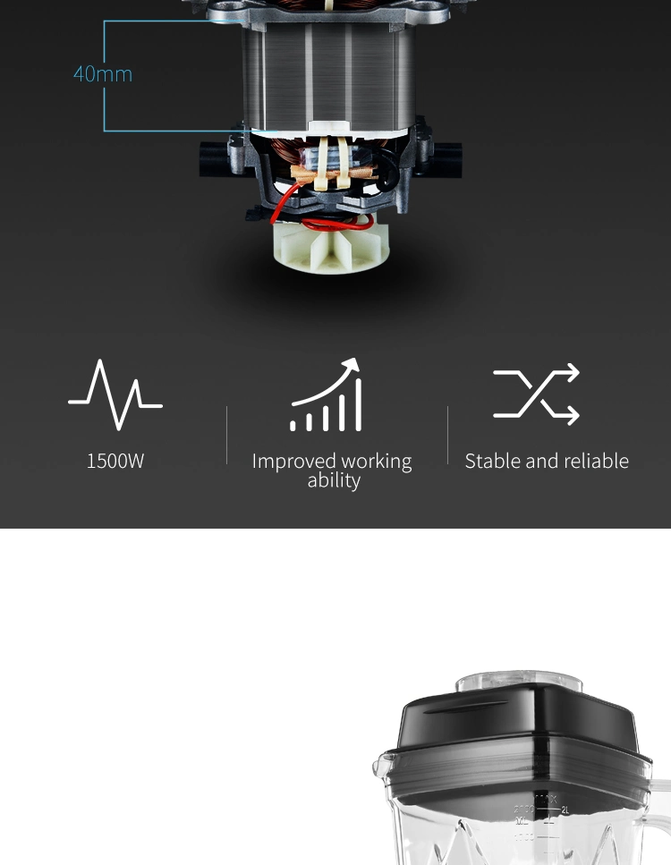 OEM &amp; ODM favorável eletrodoméstico robot comercial Smoothie liquidificadora Industrila Espremedor