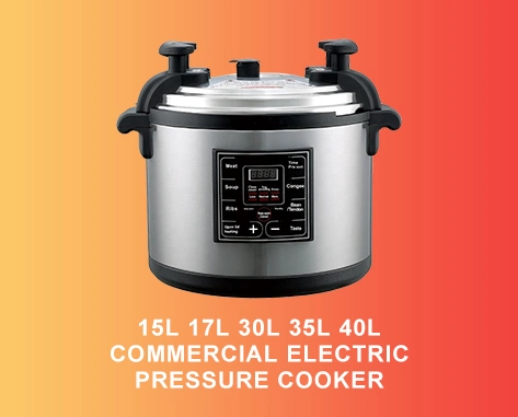 Grande capacité Ewant 40L 3600W commercial Réglage de pression électrique Cuisinière à pression