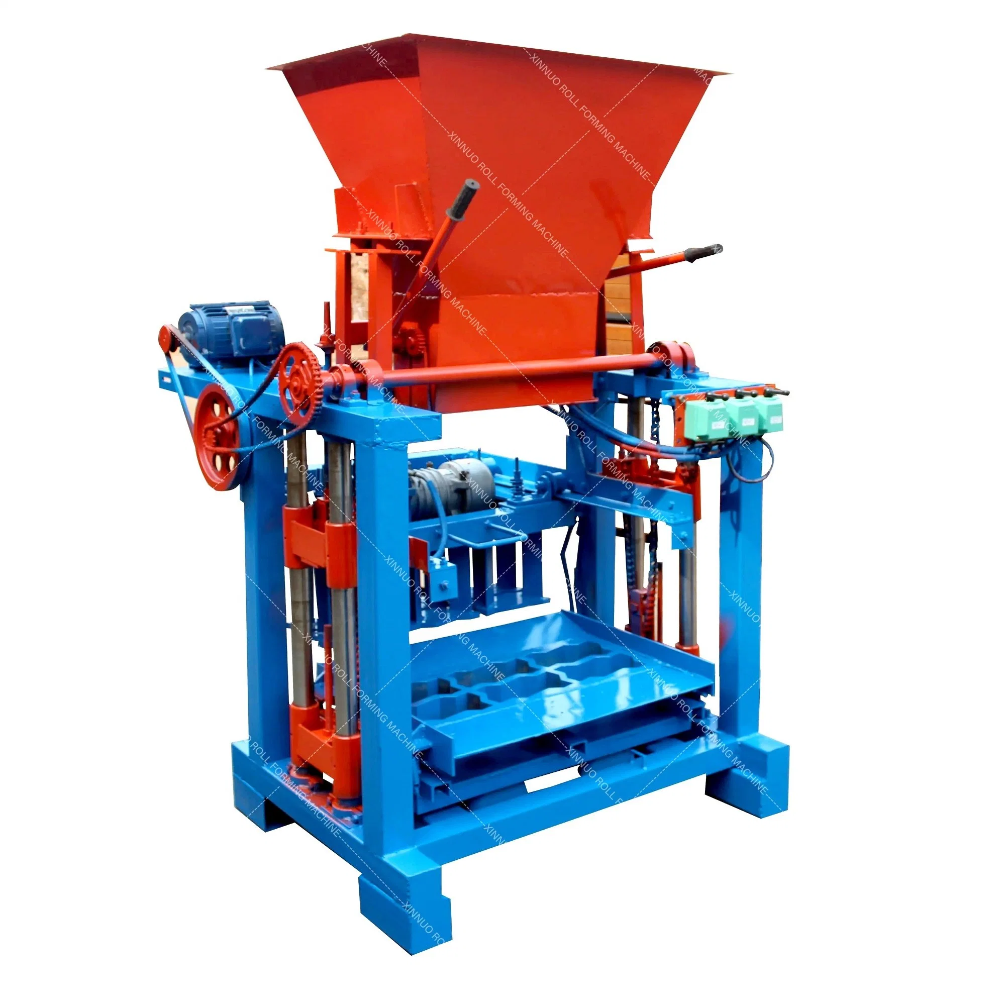 Automatic Brick Making Machine Nigeria Simple Manual Brick Forming Machine Mobile Brick Block Machine