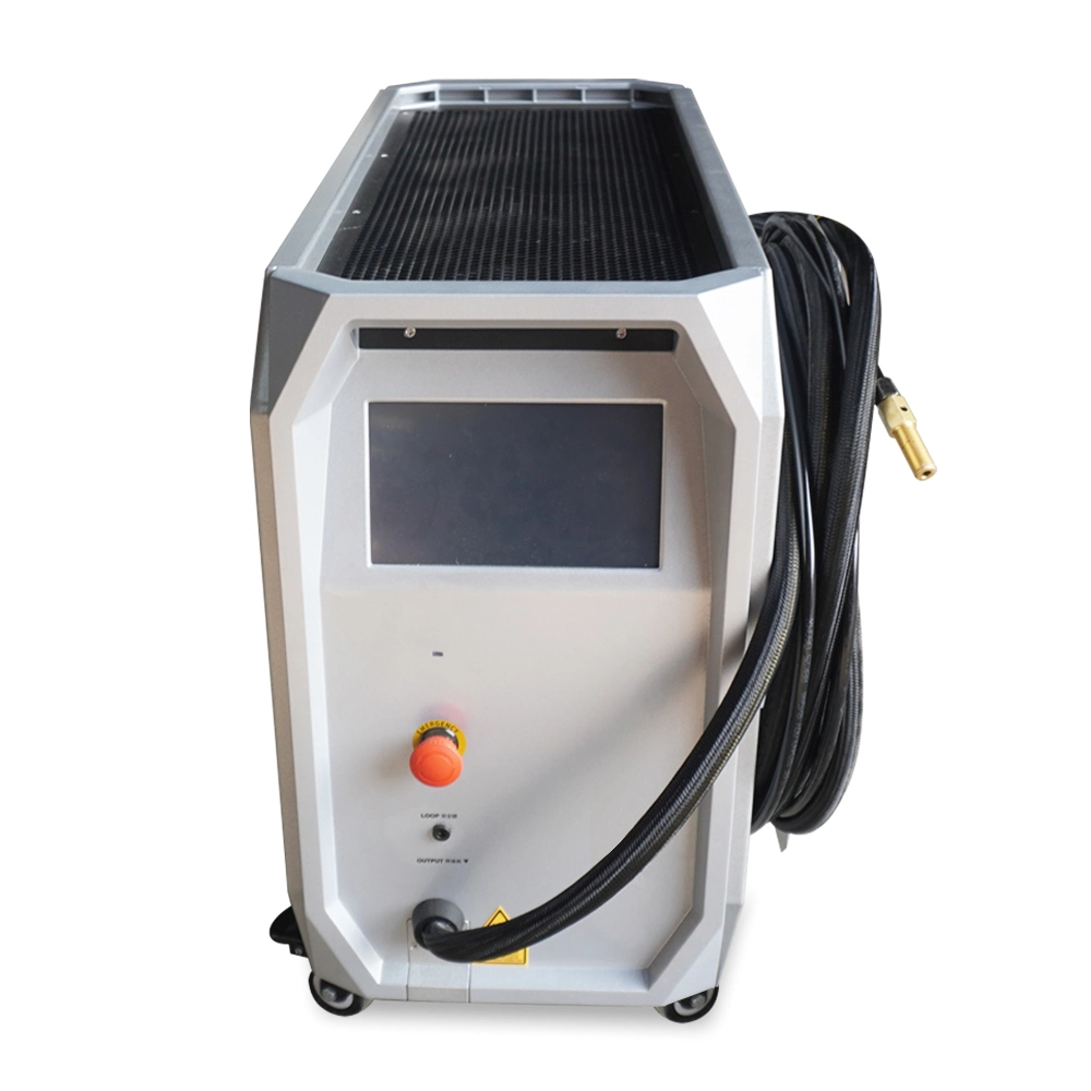 Mini-machine de soudage laser à gravure par laser à fibres pour acier inoxydable Acier