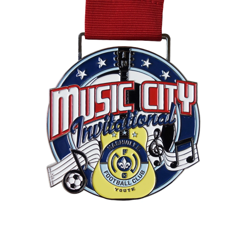 Custom 2D Music Design Promotional Souvenir Medal