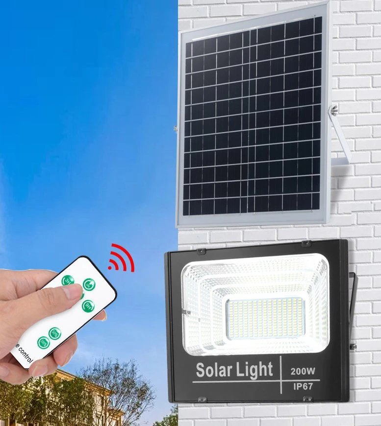 مصباح محمول خارجي مقاوم للمياه IP65 بقدرة 200 واط يعمل بتقنية LED بتقنية Floodlight متعددة الوظائف