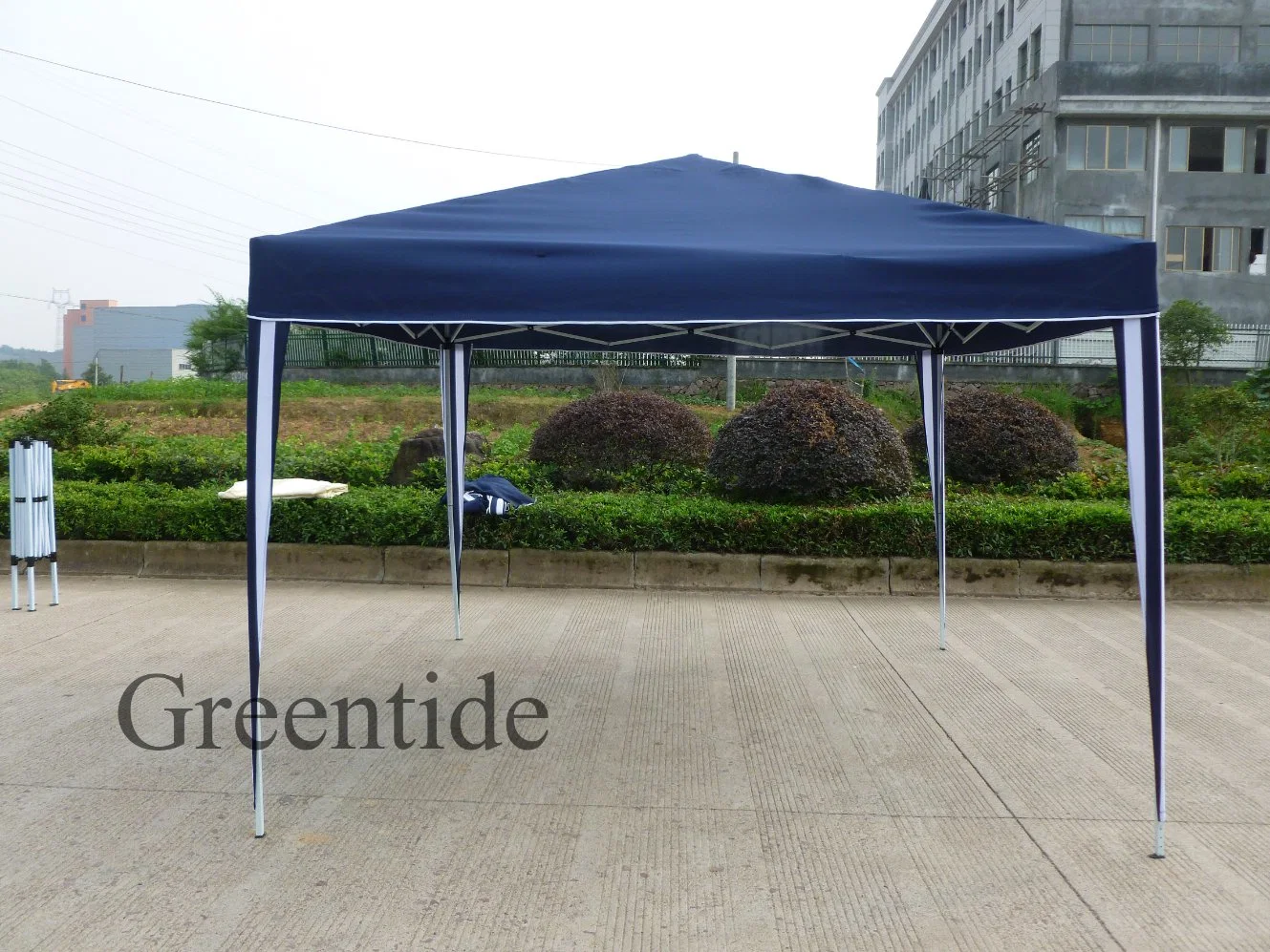 Meubles de jardin extérieurs Promotion Gazebo pliant en acier pour camping 3X3m