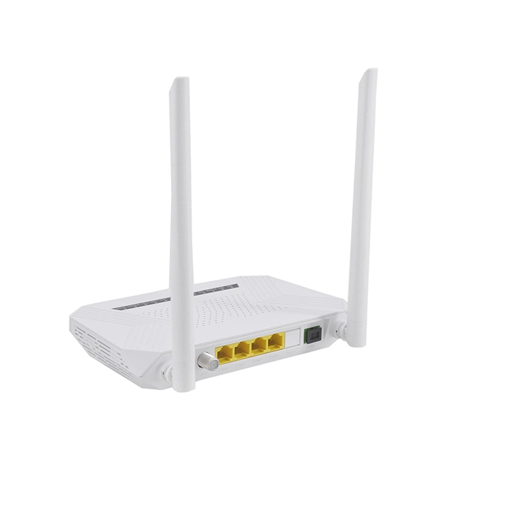 Ut-King Nueva marca de la ONU 1GE+3Fe+1 potes CATV Xpon ONU con router WiFi responsabilidad Xpon