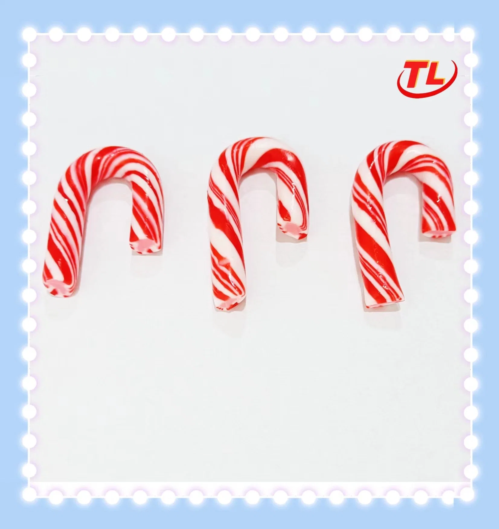 Good Service Watermelon Colorful Candy Cane for Adult for Celebrating Christmas