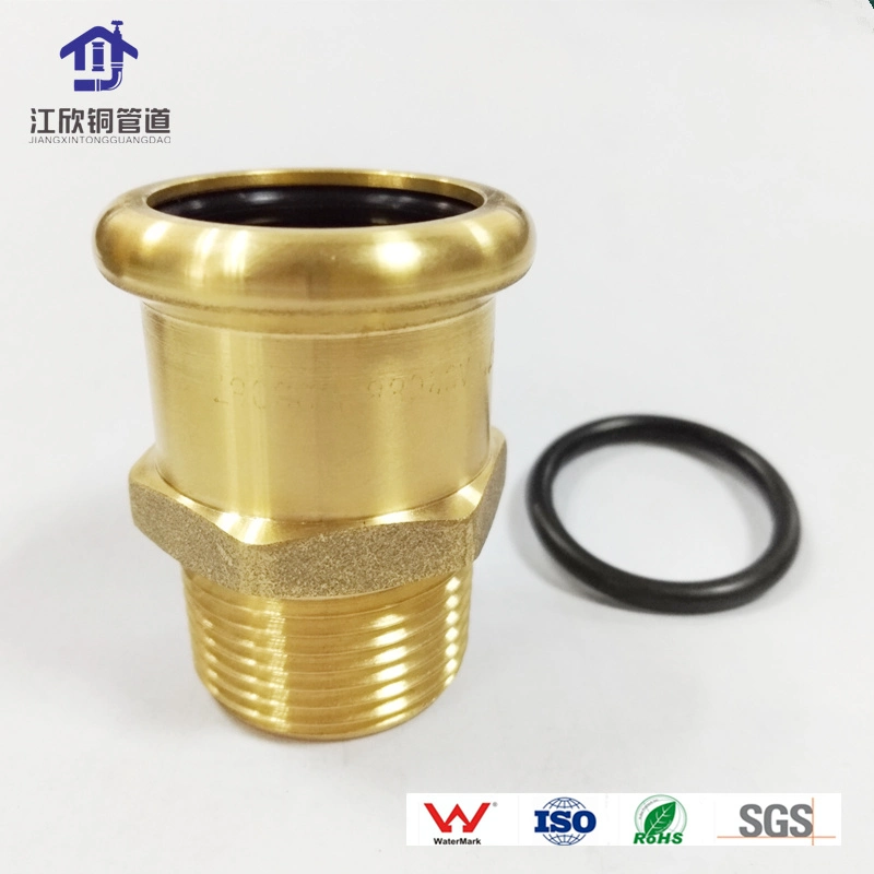 Brass Thread Adapter Socket Nipple Reducing Joint Copper Pipe Fittings