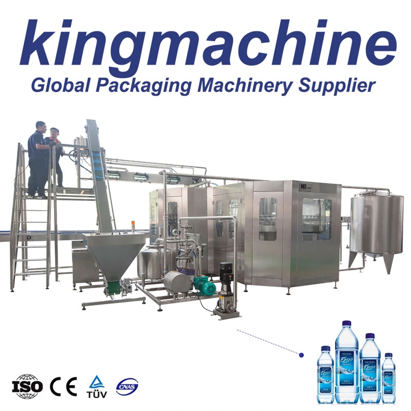 Complete Full Automatic Pure Mineral Still Drinking Water Filling Line