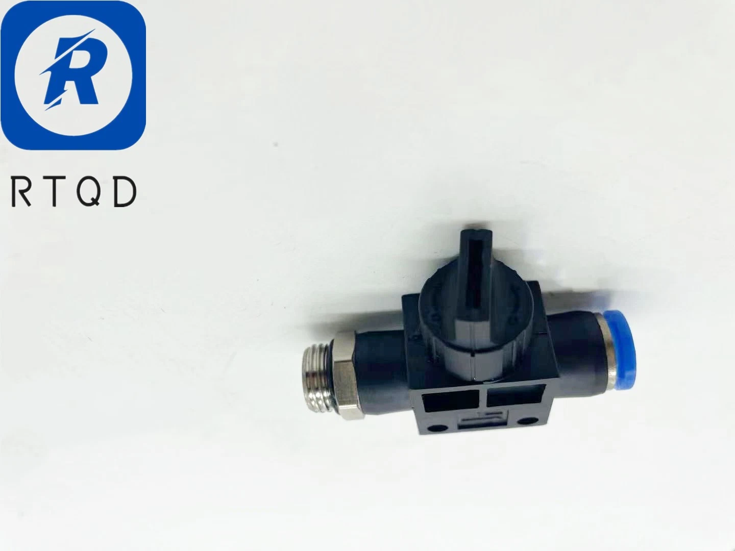 Good Quality and Low Price Hot Selling Hvsf Pneumatic Straight Hand Valves Air Connector Pipe Fitting One Touch Fitting Air Flow Control Hvsf02g-08