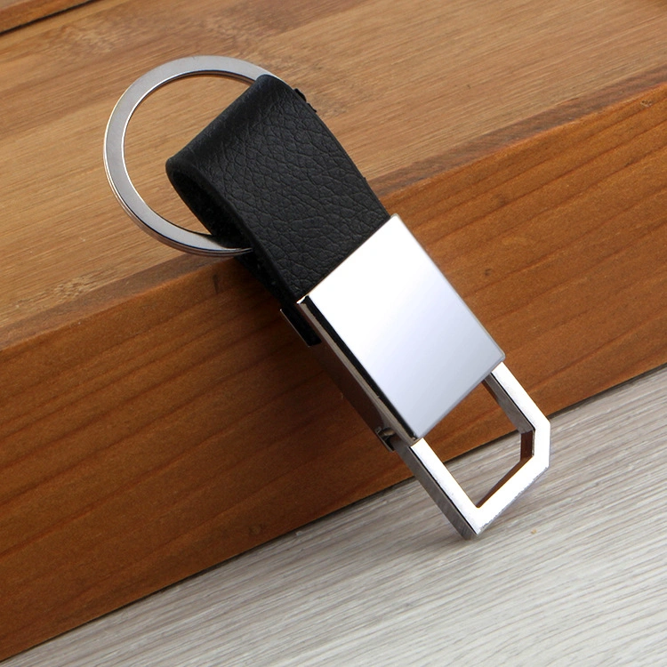 High-Grade Simple Car Business Waist Hanging Metal Keychain