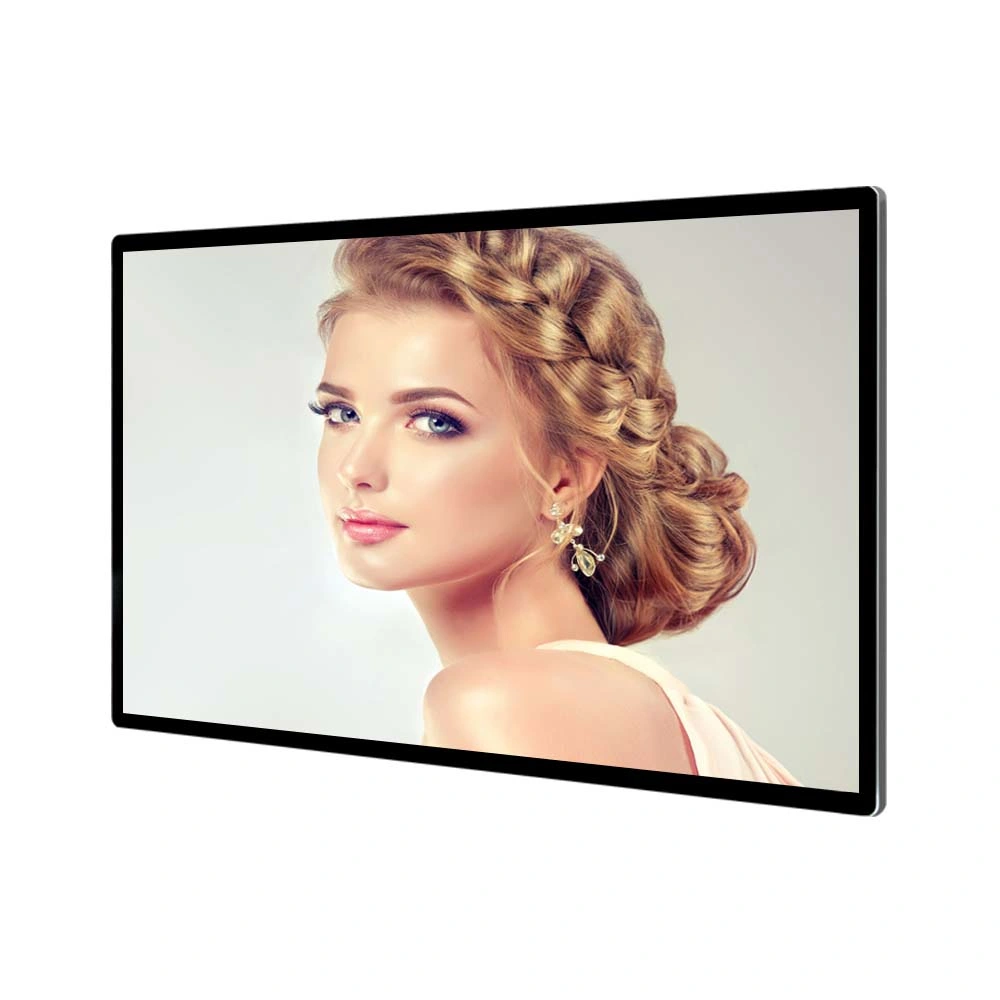 32 43 55 65 Inch HD 1080P Wall Mounted Network Advertising Display LCD Digital Signage Multi Media Totem Player