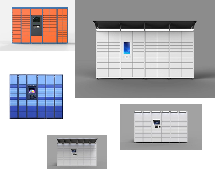 Intelligent Electronic Safe Qualitative Food Delivery Cabinet Locker with Safe UV Lights