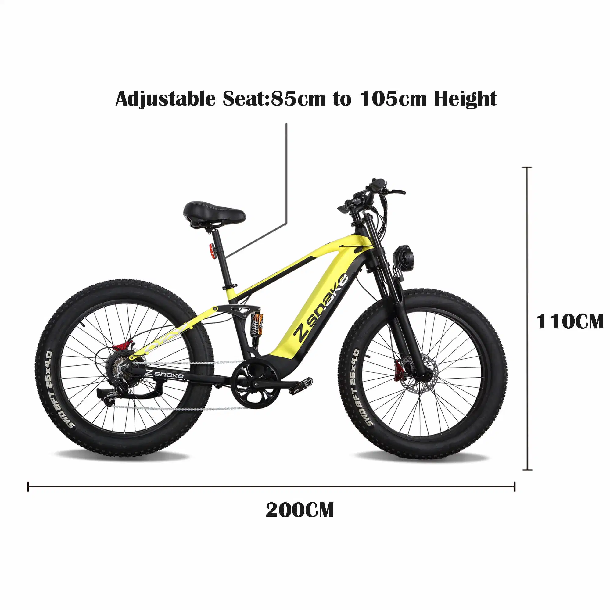 Ebike 26-дюймовый750W электрический на горных велосипедах Brushess электрического двигателя напрямик велосипед